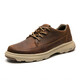 Caterpillar Carter men's shoes Martin boots autumn new retro British style workwear shoes trendy men's low top casual shoes brown side brown side dark 39