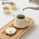 Mr. Nanshan Kung Fu Tea Set Small Anti-scalding Teapot Tea Ceremony Partial Gift Box Gardenia and Ming Pot Gardenia and Ming Pot 220ml