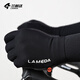 Lampada Double Arrow Cycling Long Finger Gloves for Men and Women Spring and Summer Cycling Road Mountain Breathable Full Finger Yunyi Black-Double Arrow Palm Pad XL