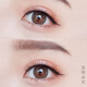 Menglu R-3 comes with glue, fake eyelashes for women, supernatural simulation, a whole piece of hard stalk can support double eyelids, short style