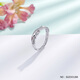 Kaibaolou PT950 platinum ring for women, flower vine traces, hollow tangled branch pattern live platinum ring 3.65g live