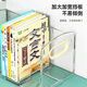 Jiedu desktop book storage rack student desk book stand children's picture bookshelf acrylic transparent storage rack