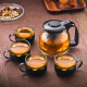 Ziyijia heat-resistant glass teapot large and small filter kettle hotel health pot single pot black tea tea set household 1500 ml single pot suitable for 5 to 6 people 0ml 0 pieces 1L or more