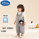 Disney Light Luxury Children's Down Pants 2024 Winter New Baby Carrier Down Pants for Boys and Girls Thickened and Warm for Going Out Black 90