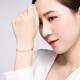 Chao Acer 18K gold rose gold bracelet girl birthday gift little lucky SCK30003184 about 16 to 17cm