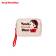 Lu Xinyuan Square volume bag storage/hand holding/carrying/coin purse cartoon fashion women's bag off-white RIA