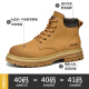 Jeep-Männerstiefel Frühling und Sommer mittelrohr Retro gelbe Stiefel Britische trendige Outdoor-Arbeitsstiefel koreanische Version Martin Boots