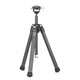 MA Xiaolu (Marsace) Featherweight XT-04SS / XT-15 / XT-26S Trépied Trépied Fibre carbone SLR Micro Support Single Ultra-Light Portable Camera Photography Selfie Live Travel Angle Gimbal Angle Bracket XT-15 avec une série de tiges centrales Poids 880G