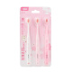 Baijiajie Cherry Blossom Series Soft-bristled Broad-head Toothbrushes Adult Toiletries Travel Family Pack Set 6 Pieces