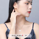 Ji Sifan's platinum and diamond necklace, a pendant for women's confession, birthday gift, Valentine's Day gift for girlfriend and wife, high-end heart-warming and practical platinum and diamond necklace