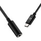 Xinge (SIMGOT) DEW0 HiFi audio decoder amp cable type-c to 3.5mm headphone adapter cable small tail Type-C version + Lightning adapter cable