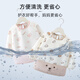 9i9 children's smock waterproof and anti-dirty long-sleeved eating clothes apron bib infant reverse dressing pink bear A135