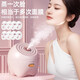 Xia Xin facial steamer hot spray facial steamer moisturizing and hydrating artifact nano sprayer household facial beauty instrument hydrating open pores detoxification fumigation gift for ladies flagship model - pink fine spray + no fruits and vegetables