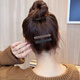 Jiao Xuefei high-end milk cafe side bangs clip 6 pack hair clip one-word clip bb clip hair clip back of the head broken hair duckbill clip