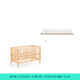 LINSY KIDS Lin's home crib spliced large bed all solid wood bed multi-functional removable baby bed LS535 crib (0.6*1.2) + mattress