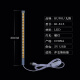 Kuno Windsaxophon Flöte Klarinette General LED Musikinstrument Luftleck Erkennung Licht Wartung Zubehör Werkzeugleuchte-Röhrenband Ki-812 [45 cm 丨 Weißes Licht 丨 Wirt]