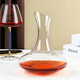 Red wine slant mouth decanter household European creative wine divider pot ornaments transparent 1995ml
