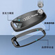 Shenchuang 2024 Audi A6L Key Cover A4L Car Q5L/A3/Q3/Q4eteon/A7L Hombres y mujeres Bolsa de sábana de alta gama G Style Ink Negro [Mirror Zinc Altoy] Láser Hebilla