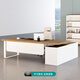 OSTRADAN post-modern solid wood boss desk single atmospheric office desk director log desk desk office high-end white length*width*height*thickness Contact customer service for customization