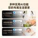 Huawei Smart Select Hongmeng Smart Sélectionnez 5 millions de pixels ultra-définition Pixels Smart Camera Home Monitoring à distance 360 ​​degrés sans angles morts avec Vision nocturne Panoramic Home Security Care sans fil Hongmeng Smart Select Ultra-définition Surveillance [64G]