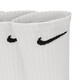 NIKE socks men's comfortable breathable sports socks mid-calf socks three pairs SX7676-100 white L