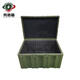 Rotational molding box 1200*800*600mm three-proof box storage equipment box material transport box precision instrument box military green wheelless model_(standard cotton)
