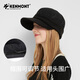 Kenmont autumn and winter lace hollow double-layer cotton upgraded duck beret female British fashion new painter hat black M suitable for head circumference_55c-58cm (adjustable)