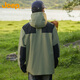Jeep (JEEP) assault jacket men and women couple coat autumn and winter three-in-one functional three-proof men's clothing Matcha green men's style XL