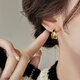 Yichan cold style retro earrings, feminine design, commuter earrings, 2025 new popular niche high-end earrings, autumn and winter cold style retro earrings