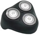 Convient à Philips Electric Shaver Head Piece Mesh Cover FT618 658 688 AT600 610 ACCESSOIRES UNIVERSALES 3 packs (y compris 3 lames + 3 filets de couteau)