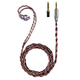 FiiO LC-RC 2024 Furukawa four-strand high-purity single crystal copper replaceable plug upgrade cable MMCX interface