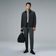 Lilang Woolen Coat Men's Short Winter Wool Jacket Men's 2025 New Lapel Warm Woolen Jacket Men's