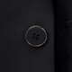 GOLDLION G+ suit suit for young men Korean style slim fit groom wedding business casual professional formal suit small suit men's jacket two-button black (jacket + trousers + shirt) S 165