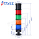 LED three-color warning light JD701-L01RGY024+JD702-F0110B024 always on buzzing tower light JD701-L01R024+B01+S-1+A01 AC/DC24V(024)