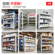 ZHONGWEI storage shelves multi-layer express storage racks super load-bearing shelves storage racks 200*60*200cm/240KG