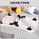 Student quarter bed small table foldable dormitory laptop table student upper bunk bedroom cartoon writing study desk Kurome flat style