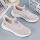Spring and autumn old Beijing cloth shoes, elderly women's shoes, soft sole non-slip breathable mesh shoes, casual middle-aged and elderly leap month mother's shoes, purple 38