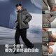 Bosideng (BOSIDENG) 25 new down jacket men's short 90 velvet fashion casual technology lightweight hooded winter jacket B250245247 Trend recommendation Stardust Gray 8F63 M 175/96A Weight about 130-140Jin Jin equals 0.5 kg
