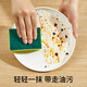 3M Scotch emery dishwashing cloth 5 pieces dishwashing sponge scouring pad kitchen absorbent classic rag G6215