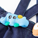 Mini Bala soft denim boys and girls jeans baby fashion overalls bloomers denim dark blue 88301 80