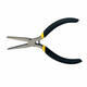 Stanley (STANLEY) black handle mini flat nose pliers flat nose pliers flat nose pliers toothless pliers 5 inches 84-122-23