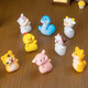 Gelun's twelve zodiac signs creative micro-landscape cartoon ornaments simulated animals tiger snake monkey horse sheep pig children's small dolls cute twelve zodiac signs 12-piece combination pack