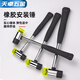 Tianzhuo Hardware Rubber Hammer Small Hammer Rubber Hammer Solid Rubber Installation Hammer Rubber Hammer Taping Hammer Floor Tile Rubber Hammer 40MM Installation Hammer Buy 2 Get 2 Heads Free Buy 5 Get 1 Hammer