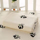 Baby diaper pad, washable, leak-proof diaper pad, children's mattress, aunt pad, pure cotton type A menstrual period pad, bamboo panda, skin-friendly, breathable and suitable for all seasons, 50*70 cm (1 pack)