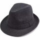 Qisiman's new winter hat woolen men's hat for the elderly, warm and thickened British retro gentleman hat for women, woolen hat - black, adult size 58CM