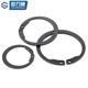 Guwanji 65 manganese steel reverse shaft internal retaining ring C-type retaining ring open retaining ring national standard M1408/AV M8 (50 pieces)