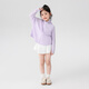 Zuoxi Children's Sun Protection Clothing Girls Summer 2025 New Ice Silk Girls Cooling UV Protection Jacket Purple 120