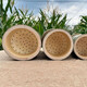 Steamed rice bucket bamboo steamed rice bamboo tube household whole bamboo rice bucket bamboo steamer fresh bamboo rice tube outer diameter about 17-18cm with lid + steaming cloth