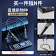 Good Shepherd wireless live broadcast sound card microphone headset anchor dedicated karaoke equipment complete set Douyin Internet celebrity with goods outdoor singing mobile phone Bluetooth headset neck hanging type ear return monitoring single version | sound card and headset all in one Android and Apple universal