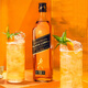 Johnnie Walker (Johnnie Walker) Scotland Blended Whisky importierte ausländische Wein in Übersee Version Johnnie Walker Black Brand 700 ml 1 Flasche - Naked Flasche